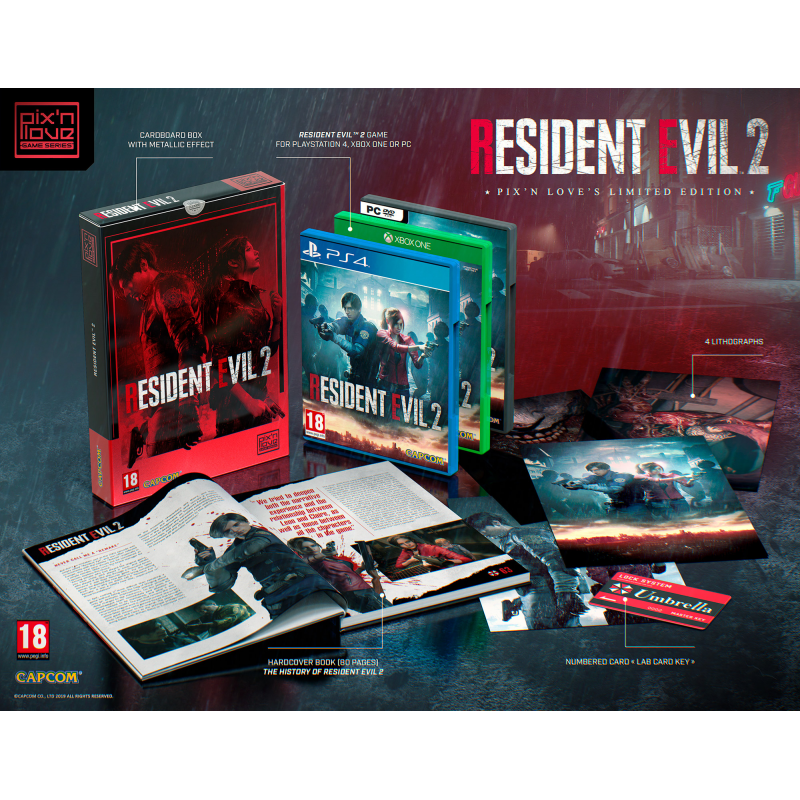 Resident Evil 2 - Limited Edition Xbox One - Pix'n Love
