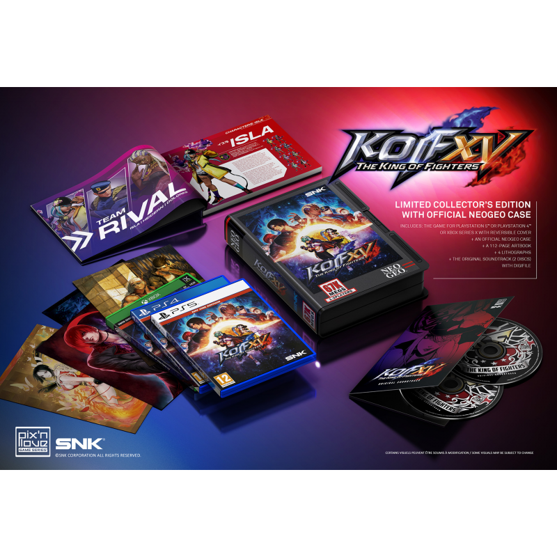 KOF XV - Collector's Edition PS4 - Pix'n Love